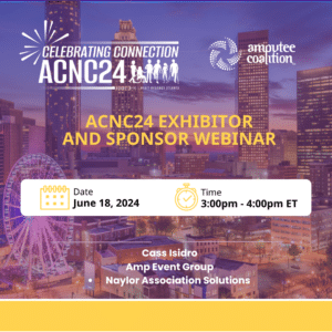 ACNC 24 Exhibitor and Sponsor Webinar - June 18, 2024, 3-4 pm ET.
