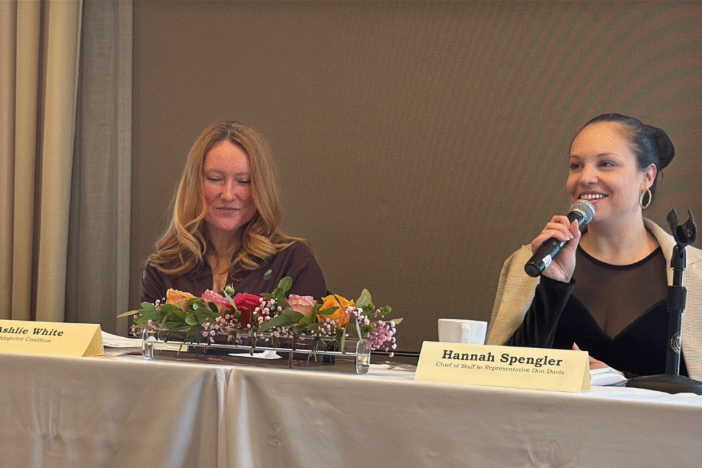 Ashlie White participating at the Capitol Conversation at GTTs.