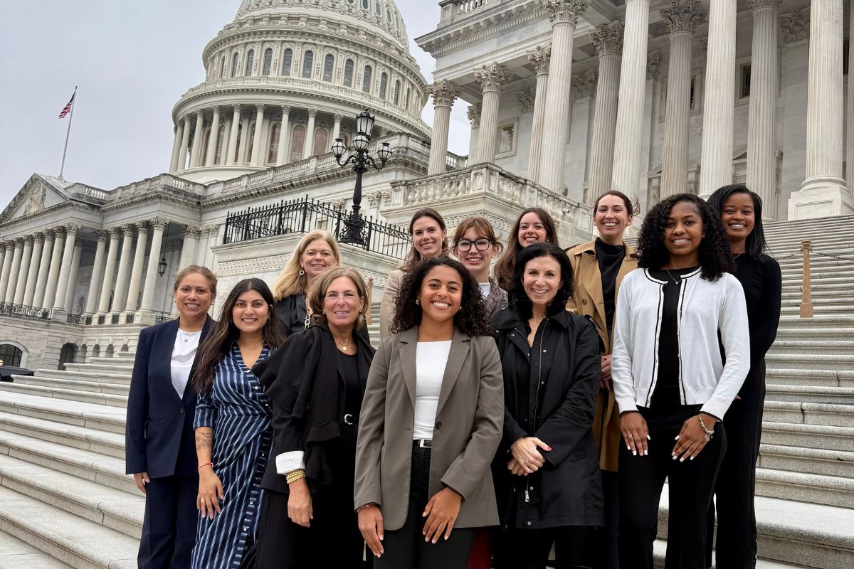Amputee Coalition Policy Advocates in front of the Capitol Building in Washington DC.