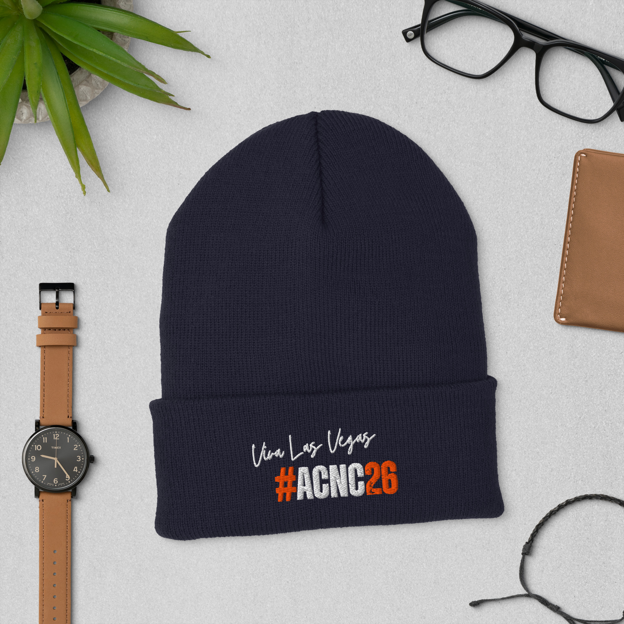 Viva Las Vegas #ACNC Cuffed Beanie