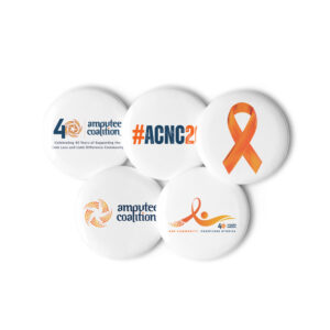 40th Anniversary Special Edition Set of pin buttons